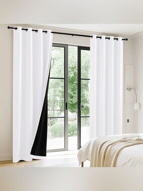 NICETOWN 100 Blackout Window Curtain Panels 52X84